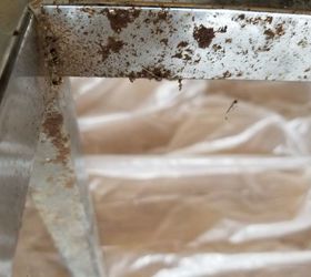 how to remove rust from chrome furniture