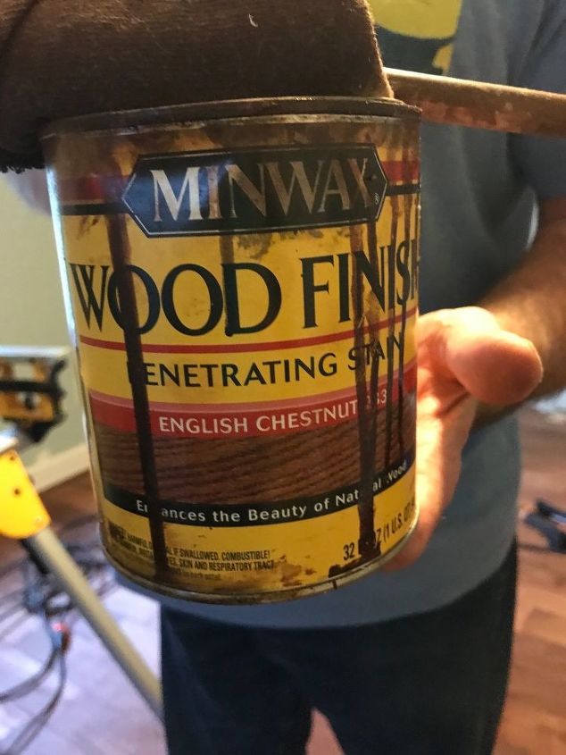 floors from plywood to hardwood look, My choice for stain