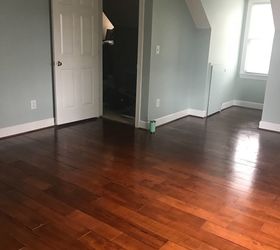 Floors From Plywood to “hardwood Look”