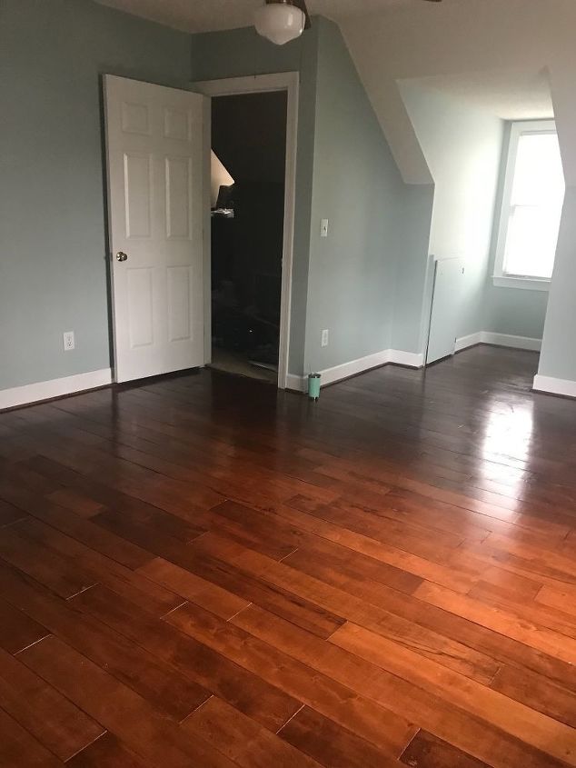 floors from plywood to hardwood look