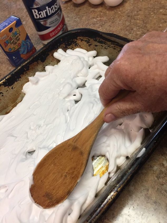 huevos de pascua de crema de afeitar