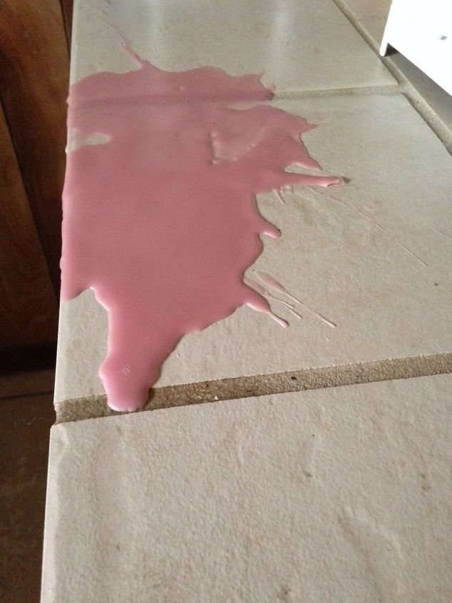 Candle Wax Off Tile Countertop, Removing Candle Wax From Tile Floor