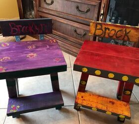 perfect stools for prince and princess