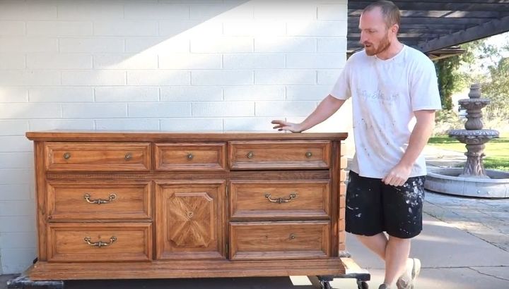 How To Makeover A Dresser With Cobalt Blue By Dixie Belle Paint