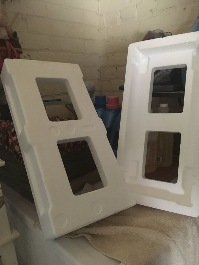 repurposing ideas for styrofoam packing blocks