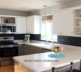 s the 12 most popular backsplash makeovers people are doing now, Chalkboard Paint Cost 20 Time 5 hours