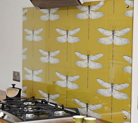 s the 12 most popular backsplash makeovers people are doing now, Wallpapered Materials Cost 300