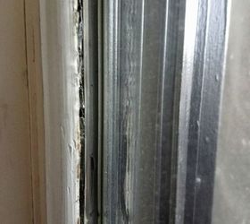 q how can i remove remaining broke glass from old wood window