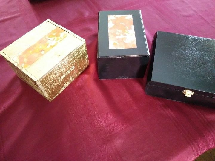 cajas de regalo hechas con cajas de puros