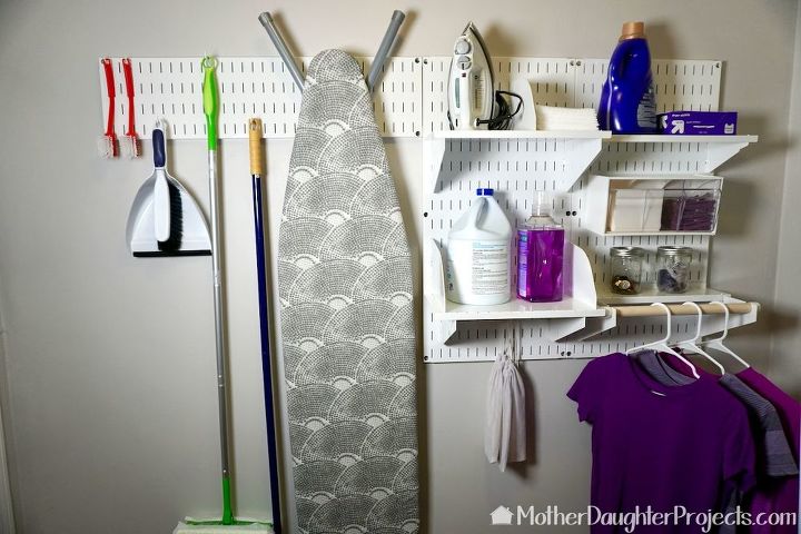 unique laundry room organization