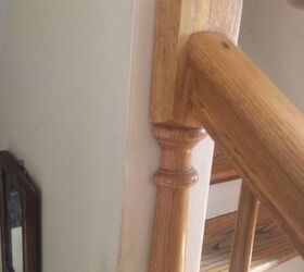 the bannister is coming off the wall how do i fix this