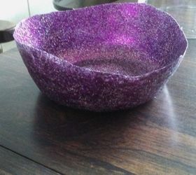 q how can i make a mod podge glitter bowl stronger or stiffer