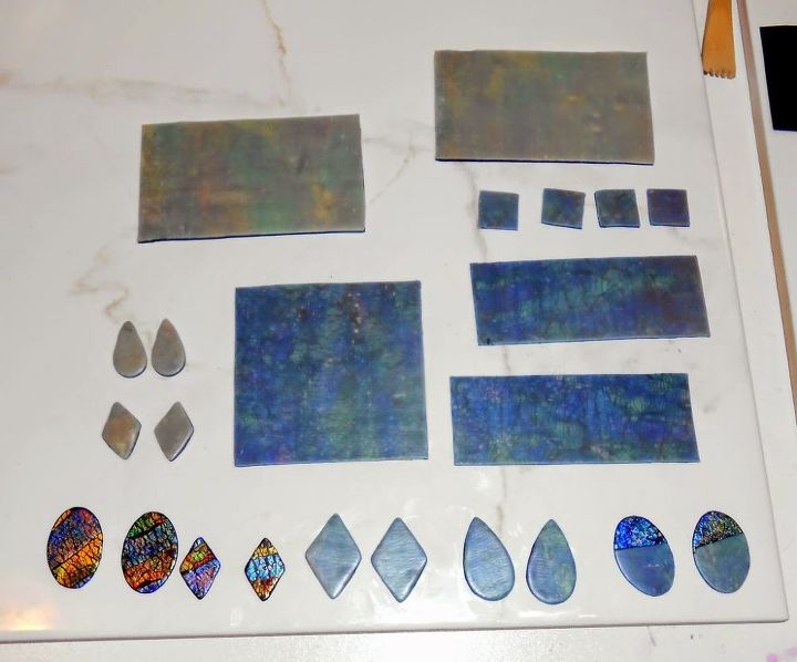 make your own tiles out of polymer clay