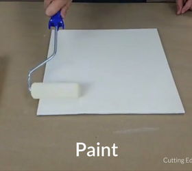 Cómo pintar un suelo con una plantilla de azulejos