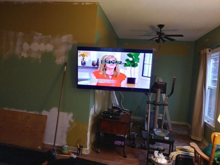 q what should i do to my tv walls