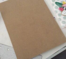 how to decoupage on wooden placemats