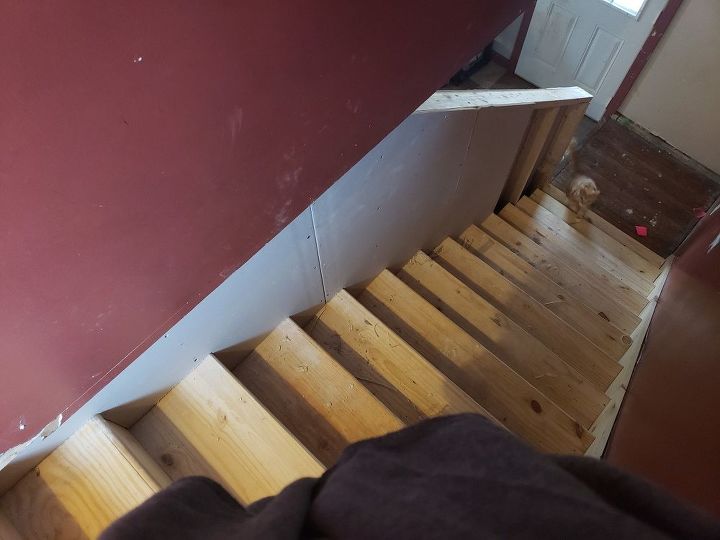 q what s the best way to finish new interior steps