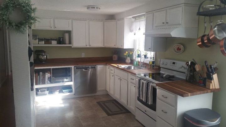 our under 700 diy kitchen makeover, Our finished project