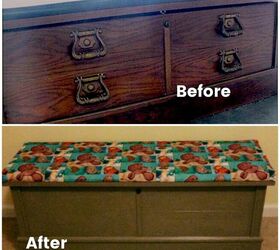 a simple chest make over that recognizes a endangered species
