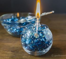s 15 amazing ideas you can make with dollar store gems, Pour them into glass jars for lanters