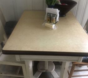 can you refinish an enameled tabletop