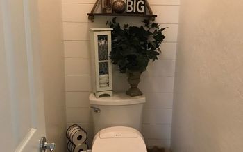 How To Do A Shiplap Wall Out of 5" Baseboard For Only $54