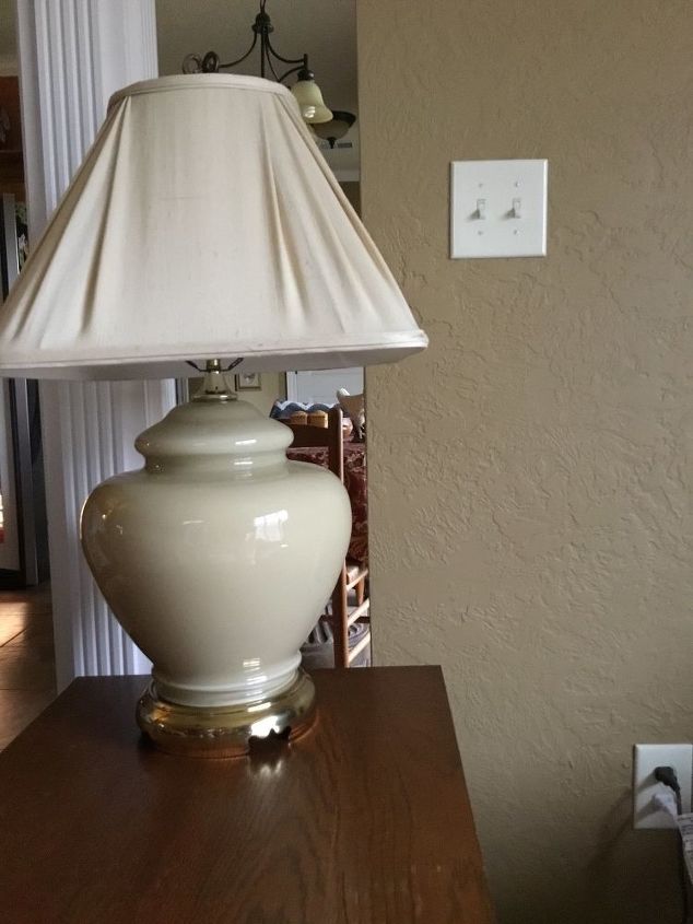 what types of lampshades can you use on a ginger jar lamp