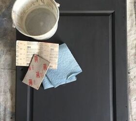 how to sand chalk paint indoors