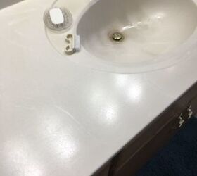 q is it possible to re glaze a vanity sink top
