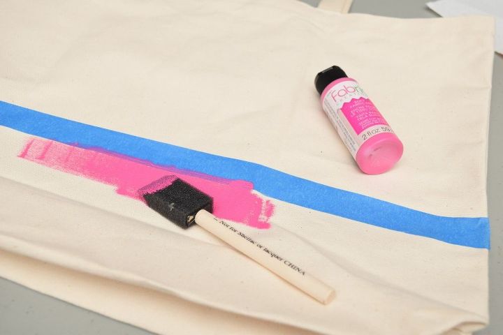 bolsa de verano pintada con vinilo de transferencia termica