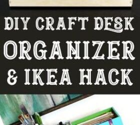 diy desktop organizer for scrapbooking craft supplies