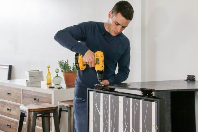 how to make a folding wall art table with kyle schuneman