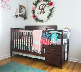 painted dresser for diy baby nursery