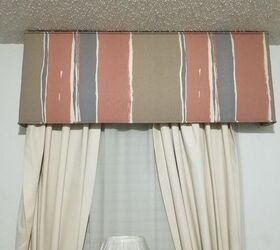 q quick way to spruce up built in valance please help