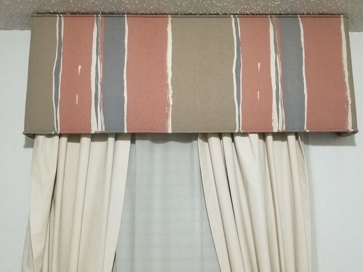 q quick way to spruce up built in valance please help