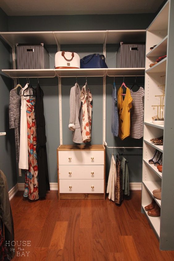 s top 12 ways to organize your bedroom closet, His Hers Walk Through Closet