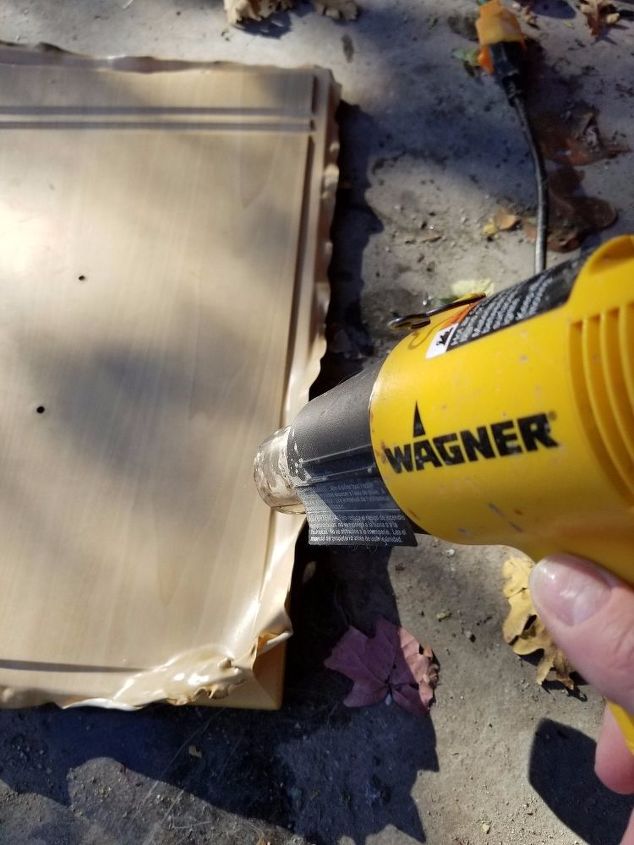 how frustration and an accident ended in a new kitchen cabinet look