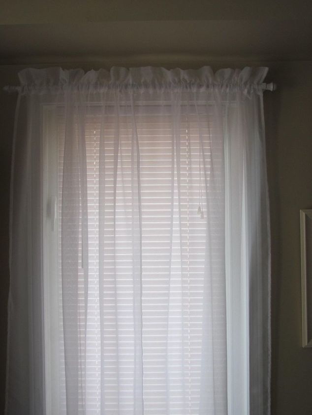 get summery curtains on a next to nothing budget