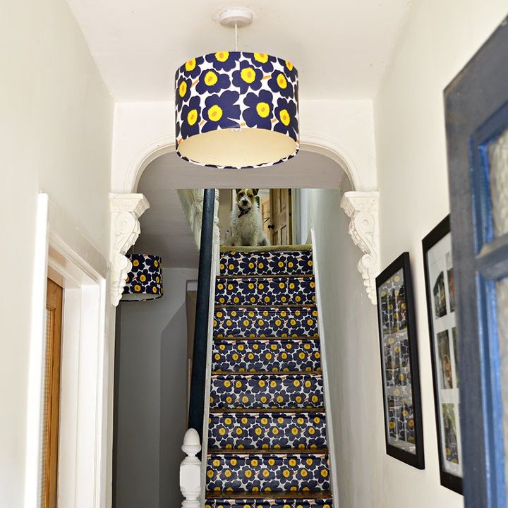 marimekko stair transformation