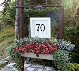 11 Charming Ways to Add Your Address Sign to Your Garden