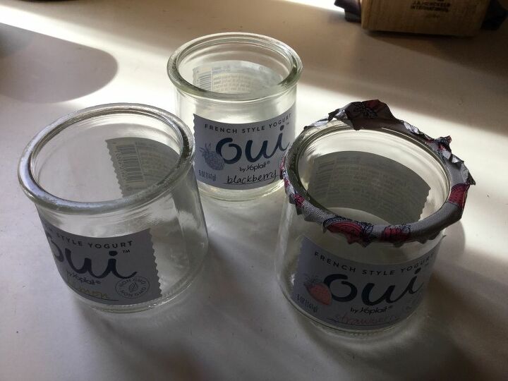 q do you have a clever way to use these glass yogurt containers