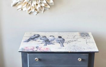 Use Mod Podge to Transform Your Most Boring Piece of Furniture!