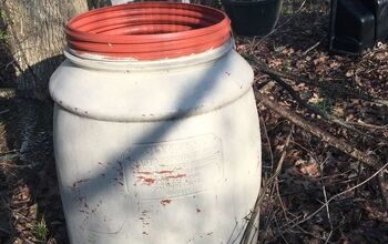 Pottery Barn Knock Off - ¡De un barril de aceitunas a una jardinera!