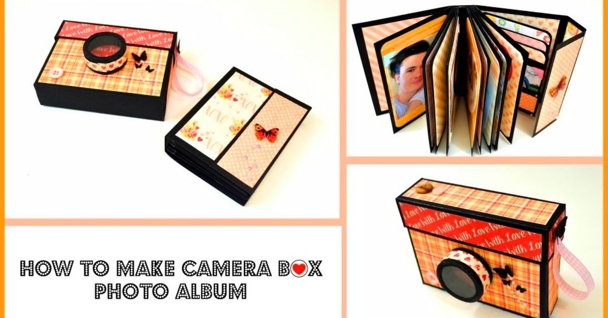 How to Make a DIY Camera Box Photo Album - Paper Craft | Hometalk