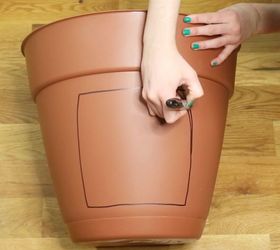 Plant litter box clearance diy