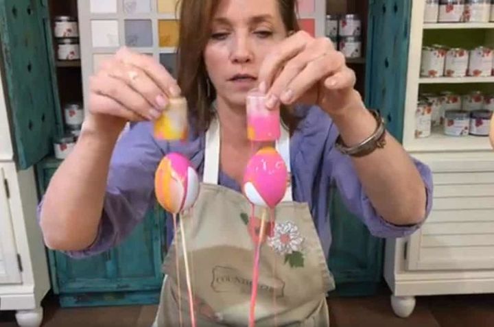 diy paint dipped easter eggs