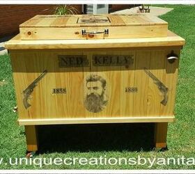 ned kelly themed patio cooler