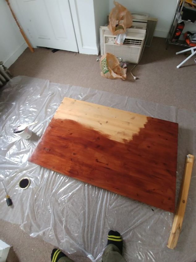 bringing a table back to life