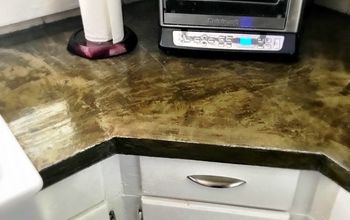 Concrete Counters/feather Finish Over Formica! "My Version!"