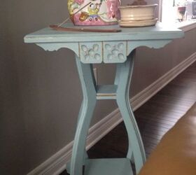 antique candle table, Complete